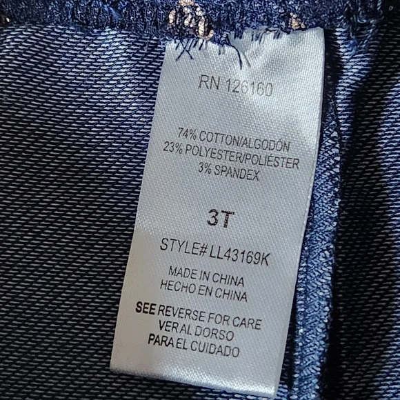 Little Lass 3-piece Metallic Heart Full of Love Jacket/Shirt/Pants Set Size 3T - Picture 3 of 16